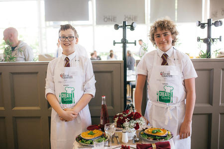 Callum & Henry from The Crypt School, Glos